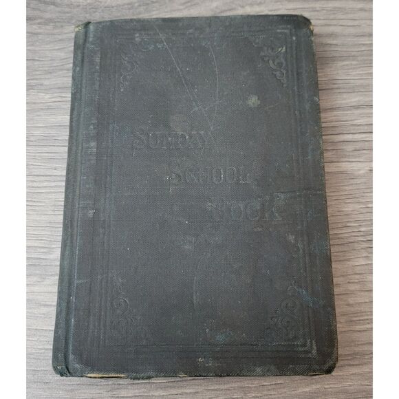 VTG 1877 Sunday School Book w/o Music Evangelical Lutheran‎ Congregations - Picture 1 of 13